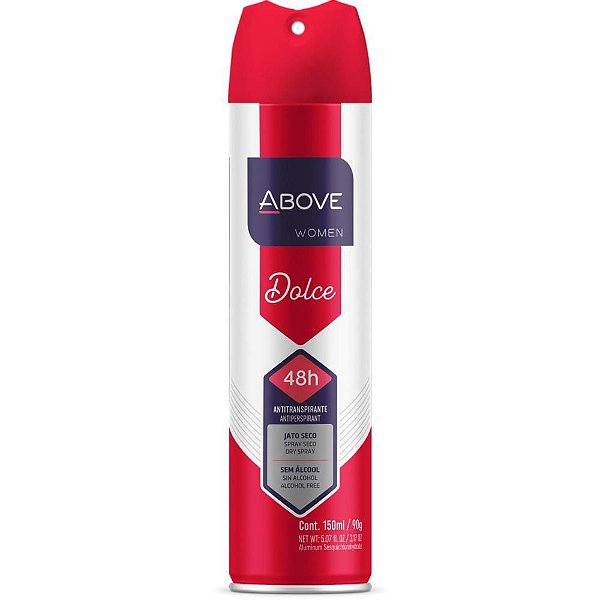 Desodorante Aerossól Above Clasdolce Women 150ML