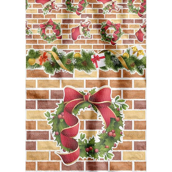 Decoração de Natal TNT 1,40 40G Tijolo Natalino RL-25MTS