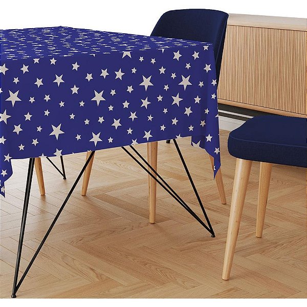 Decoração Copa do Mundo TNT 1,40M 40G Estrelas Azul RL-25M