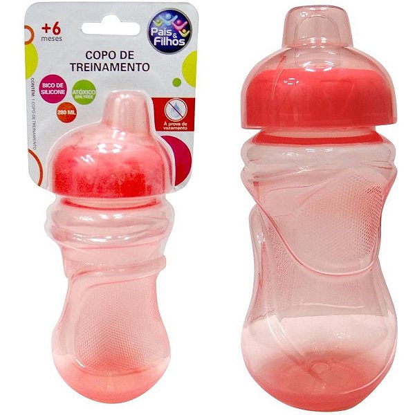 Copo Treinamento Rosa 280ML