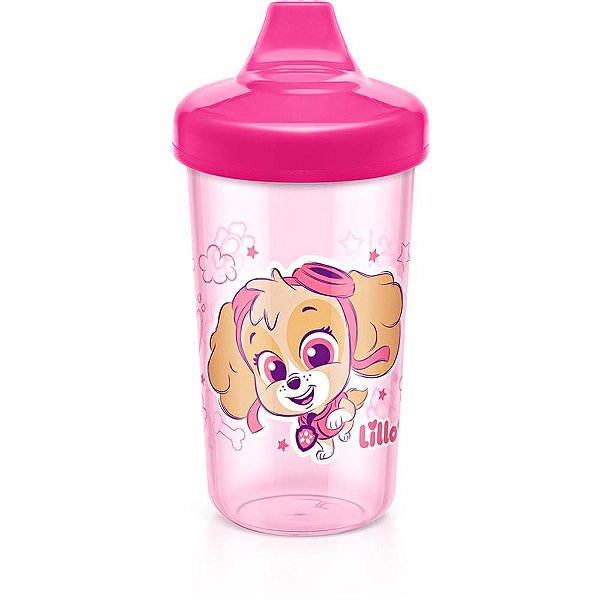Copo de Treinamento Antivazamento Patrulha Canina MAX 320ML
