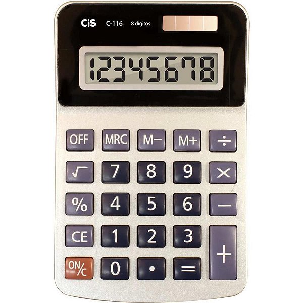 Calculadora de Mesa 8 DIG MOD CALCK C-116