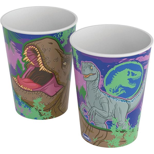 Copo Decorado Jurassic WORLD 320ML