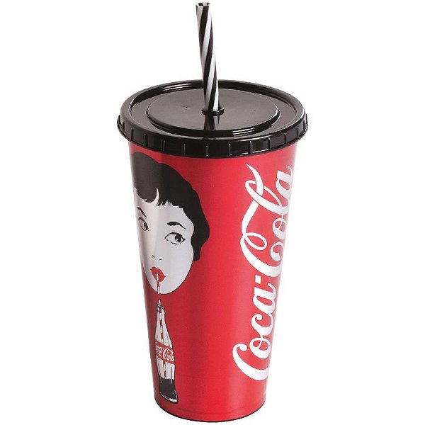 Copo Decorado COCA-COLA Refri 700ML Sortidos CX com 12