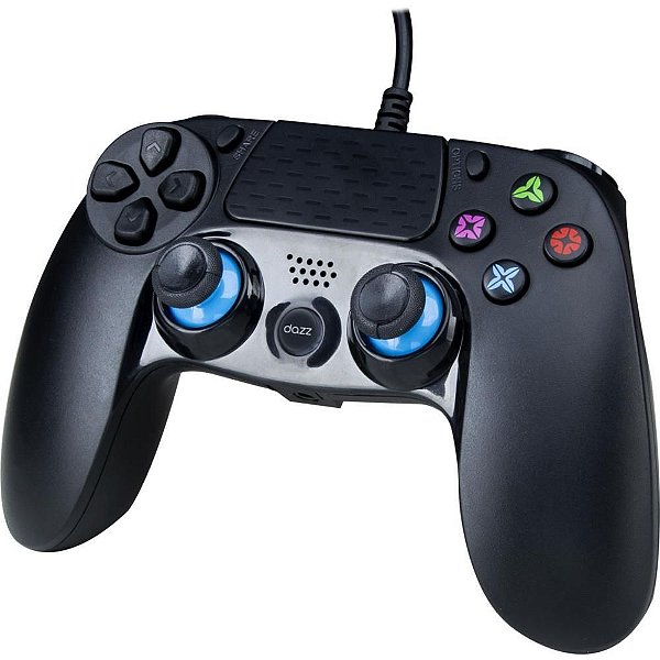 Controle para Jogo PS3/PS4/PC Quartum USB20 PRET