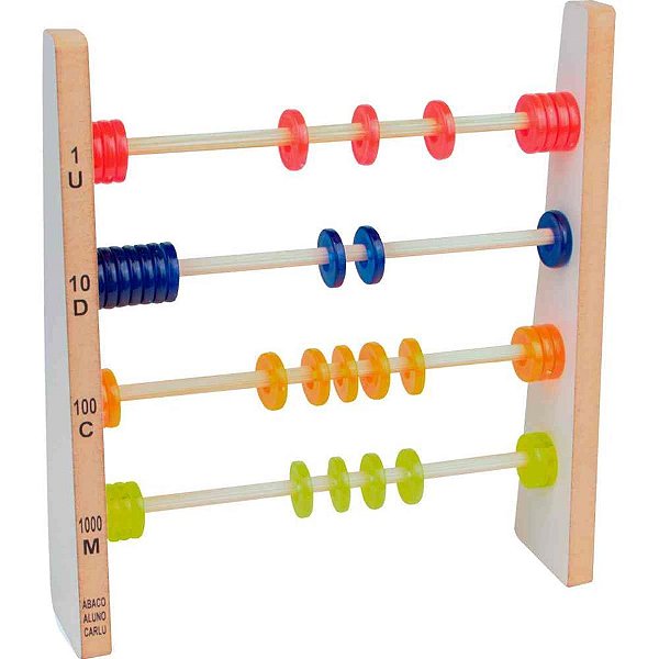 Contador ábaco 40 Argolas