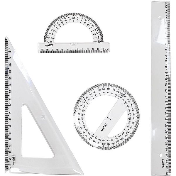 Conjunto para Desenho NEW Line Cristal 2º Grau