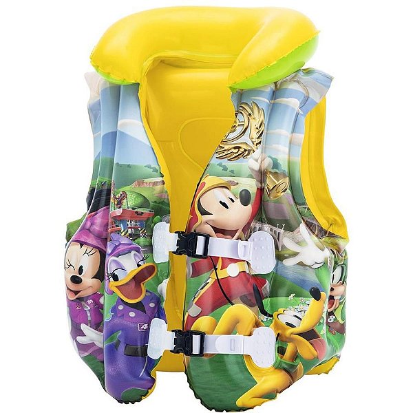 Colete Inflável Mickey Infantil 51CMX46CM