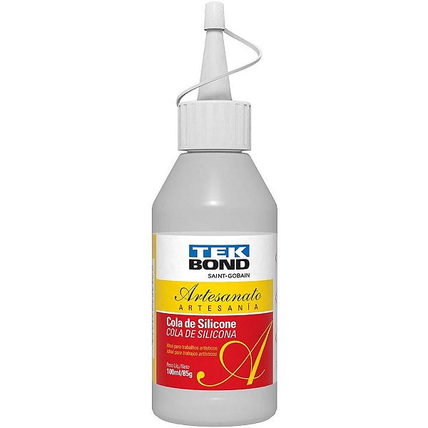 Cola para Artesanato Silicone Líquido 85G/100ML Caixa com 12