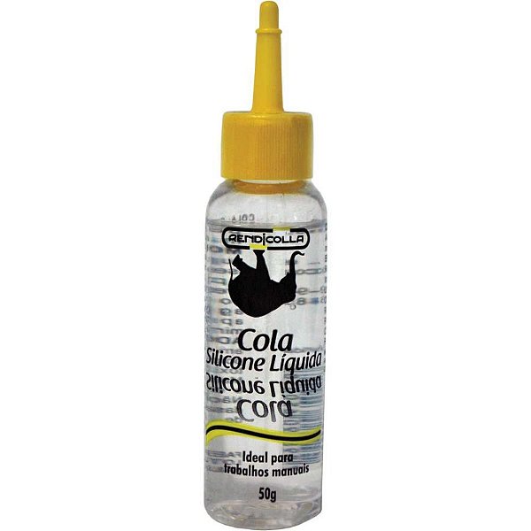 Cola para Artesanato Silicone Líquido 50G