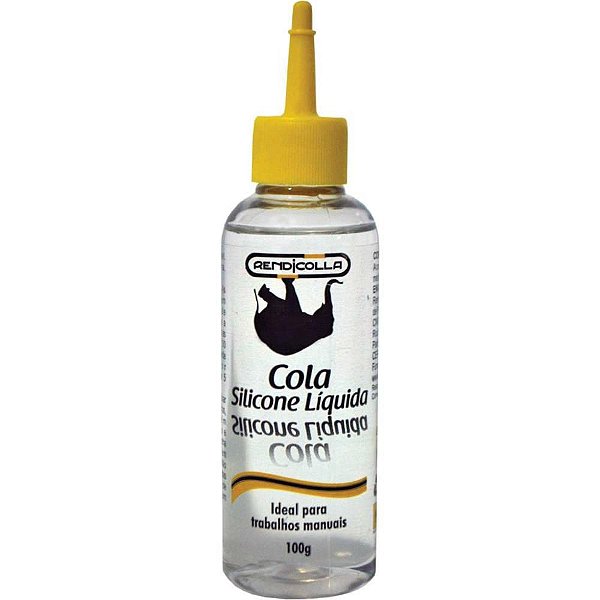 Cola para Artesanato Silicone Líquido 100G