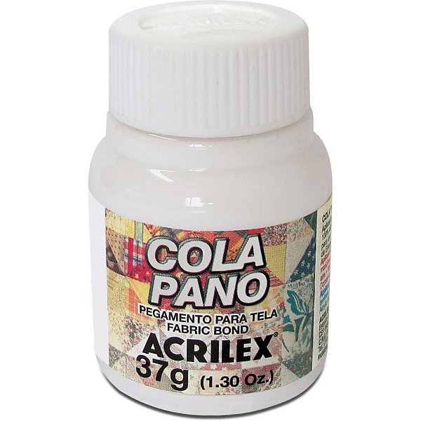 Cola Pano Acrilex 37G - Caixa com 12 Unidades