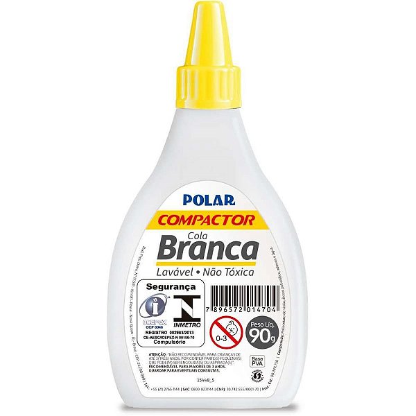 Cola Escolar Polar 90G Caixa com 12