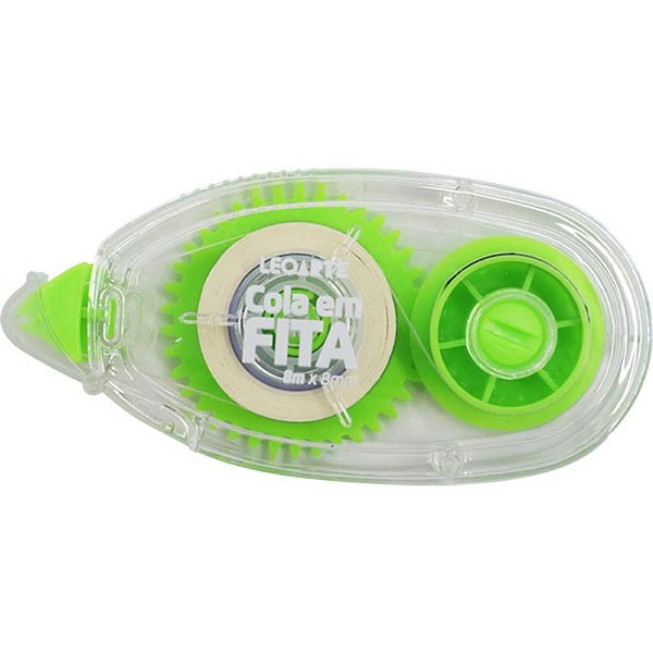 Cola em Fita Léo e Léo 8MM X 8M Blister Caixa com 12