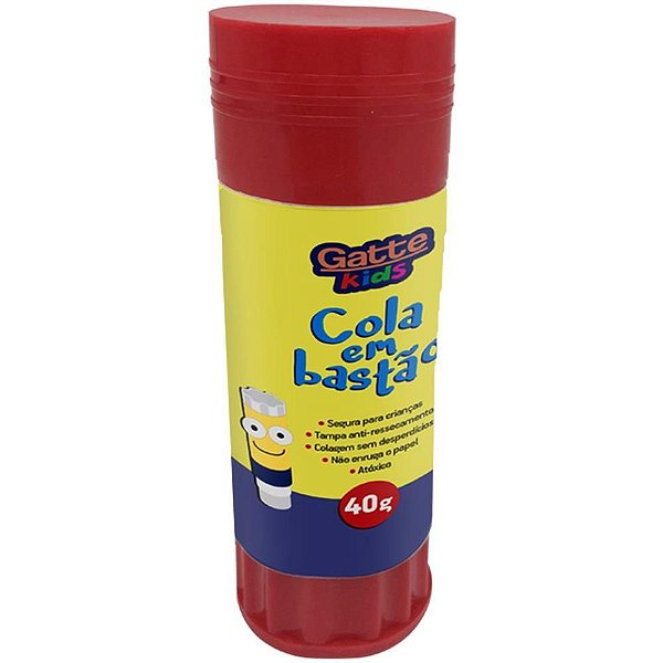Cola em Bastão PVA 40G - Pacote com 6 Unidades