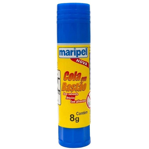 Cola em Bastão Maripel 8G – Caixa com 12 Unidades