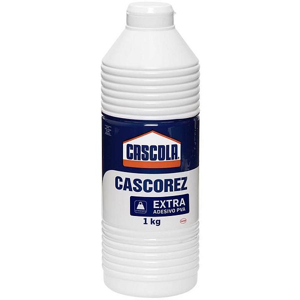Cola de ALTA Resistência Cascorez EXTRA 1KG - Caixa com 12 Unidades