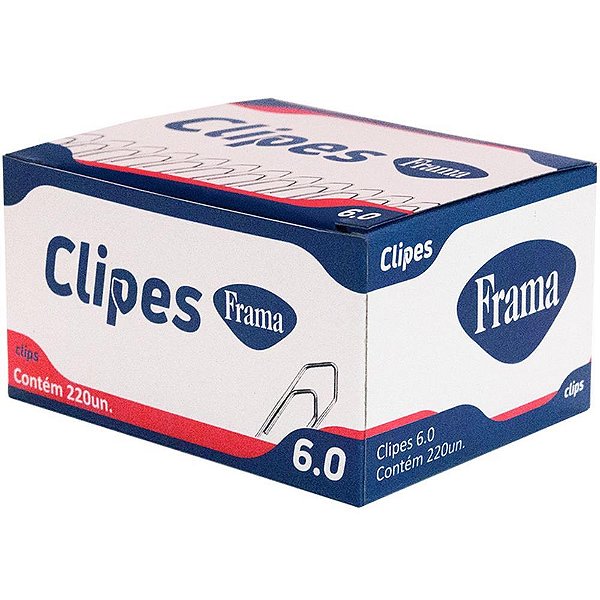 Clips Galvanizado AÇO 6/0 com 220 Unidades
