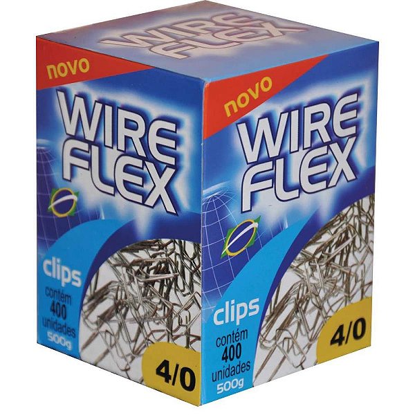 Clips Galvanizado AÇO 4/0 500G