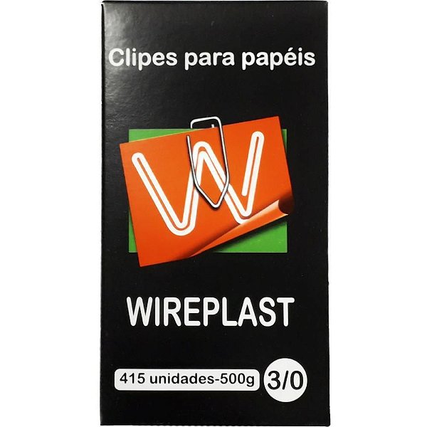 Clips Galvanizado AÇO Nº 3/0 - 500G