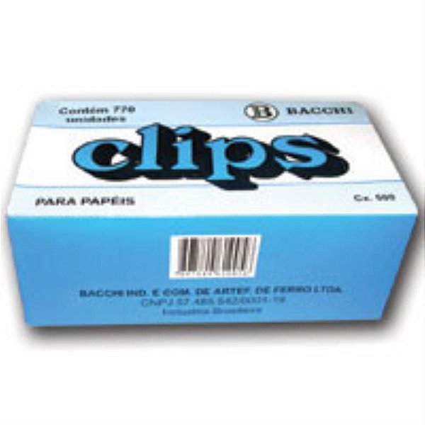 Clips Galvanizado AÇO 2 -  1100 Unidades