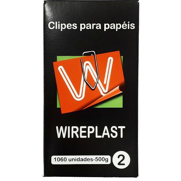 Clips Galvanizado AÇO Nº 2 - 500G