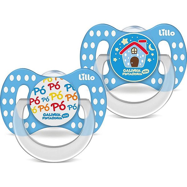 Chupeta FUNNY Galinha Pintadinha T2 com 02 Unidades