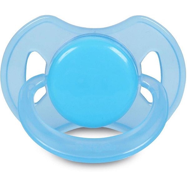 Chupeta Azul com Capuz Bico ORTO SIL T2