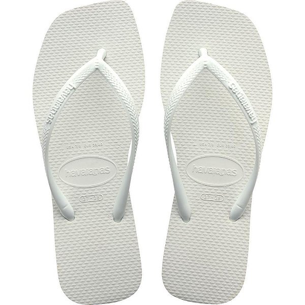 Chinelo Havaianas Feminino SLIM Square 33/34 Branco