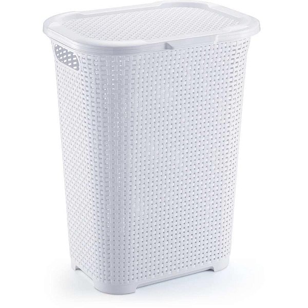 Cesto para Roupa Branco 30L Monte Líbano