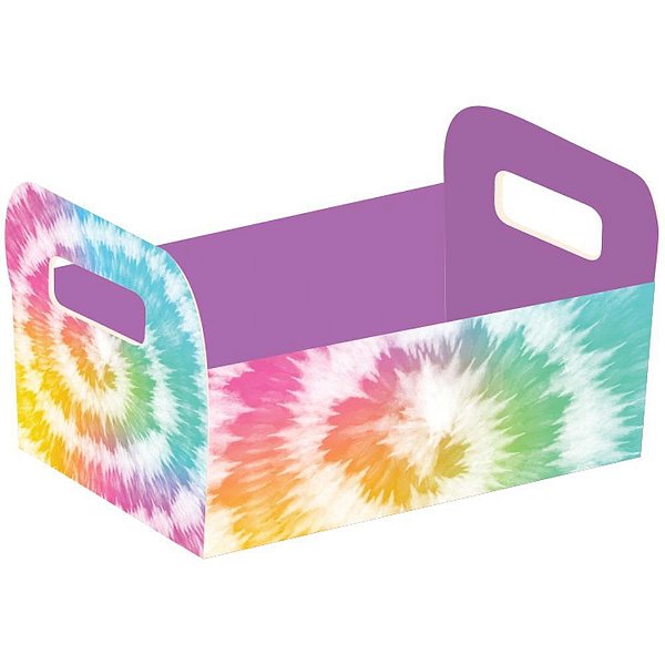 Cesta de Papel Caixote Fashion Color 22X15X8C PCT com 10