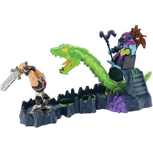 Cenário Temático Playset Motu Animated Monte Serpente