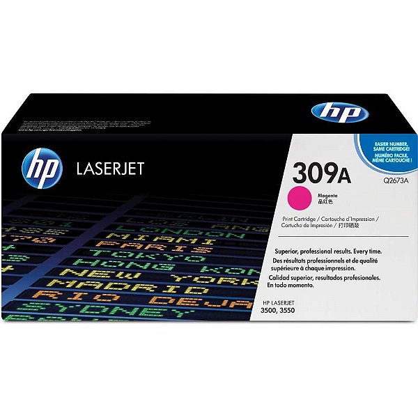 Cartucho de Toner Original HP 309A Magenta Laserjet