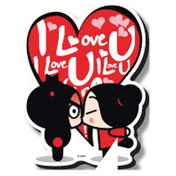 Cartão Magnético Pucca com ENV8MODSORTIDOS DPCOM 06