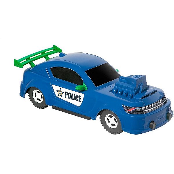Carrinho Federal MED 28X11X10CM - Brinquedo Infantil Azul