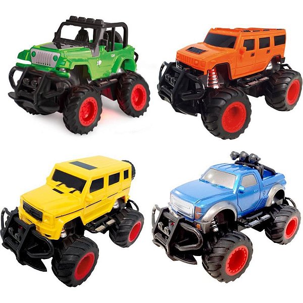 Carrinho Controle Remoto Aventureiro 4 Modelos (S)