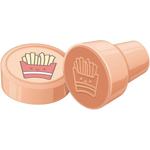 Carimbo Pedagógico CIS STAMP Linha CANDY - Display com 24 Unidades