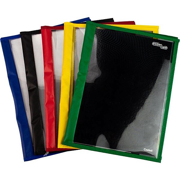 Capa para Caderno Universitário Sortidos 470X300MM Pacote com 25