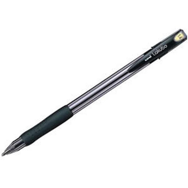 Caneta UNI-BALL Mitsubishi Lakubo SG-100 1,0 GRIP Preta CX com 12