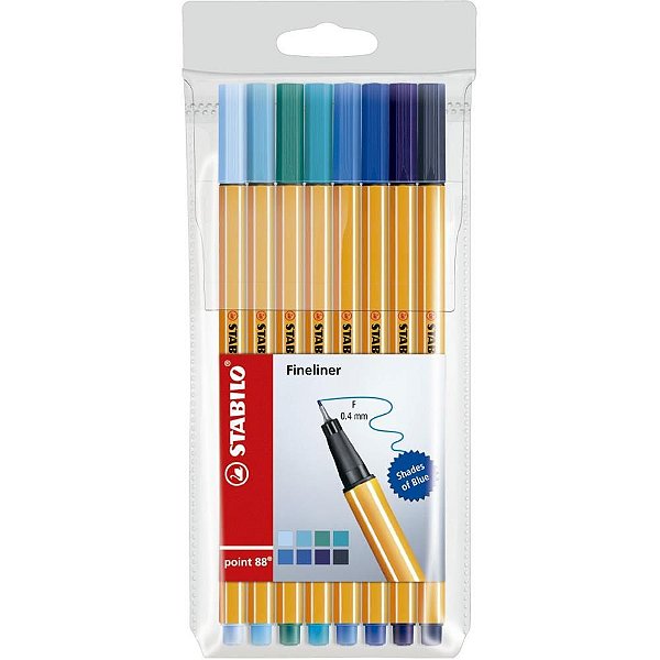 Caneta Stabilo 88/8-03 8 Cores