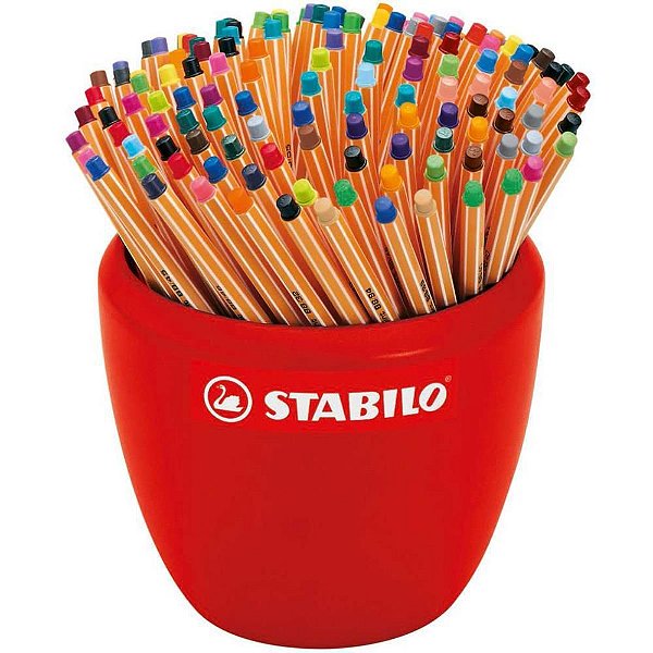 Caneta Stabilo 88/150-2 Point DPCOM 150 Porcel DPCOM 150