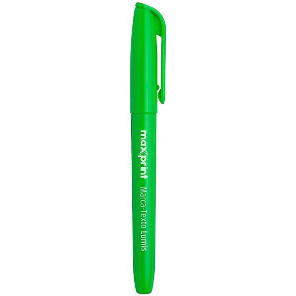 Caneta Marca Texto Lumis Verde MAX CX com 12
