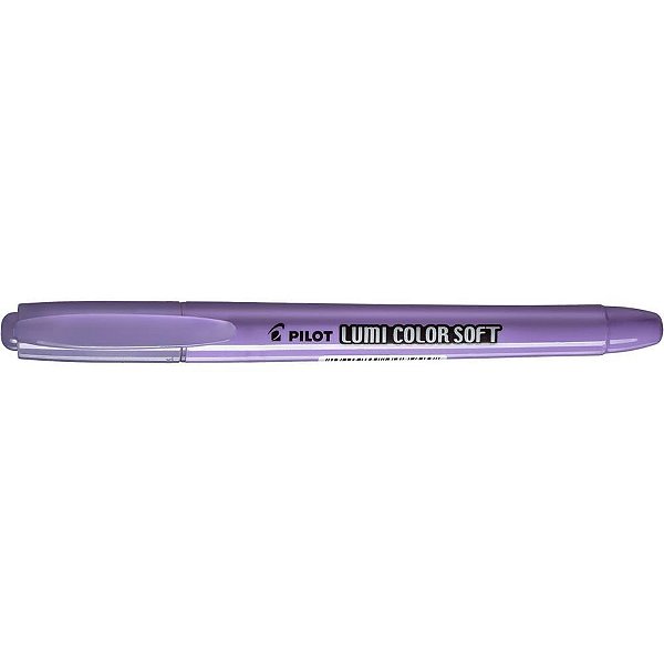 Caneta Marca Texto Lumicolor SOFT Violeta Pastel CX com 12
