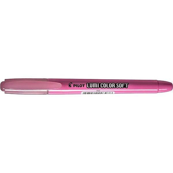 Caneta Marca Texto Lumicolor SOFT Rosa Pastel - Caixa com 12 Unidades