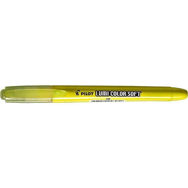 Caneta Marca Texto Lumicolor SOFT Amarela Pastel CX com 12