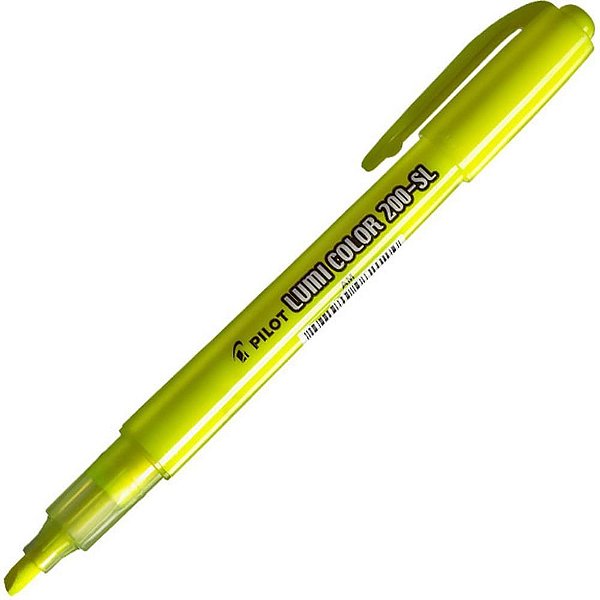Caneta Marca Texto Lumicolor 200-SL Amarela Caixa com 12