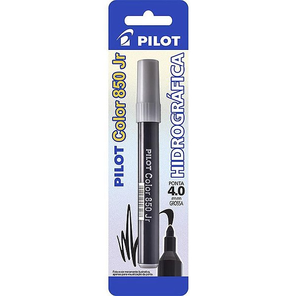 Caneta Hidrográfica Color 850L Junior Preta