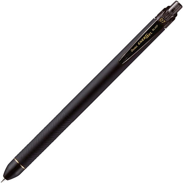 Caneta GEL ENERGEL BLACK 0,7MM Preta Caixa com 12