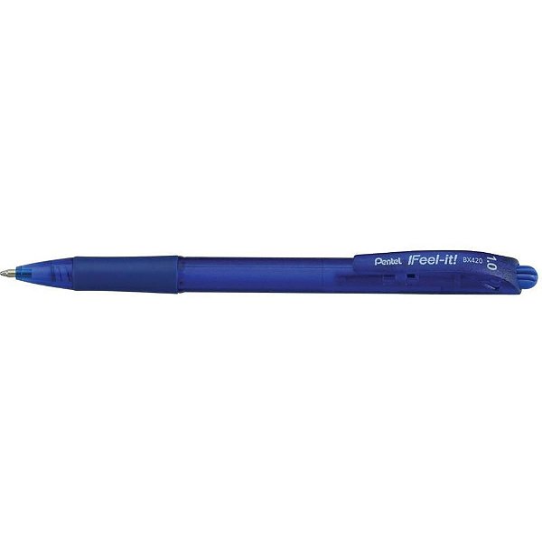Caneta Esferográfica Feel IT 1,0MM Azul CX com 12
