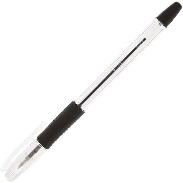 Caneta Esferográfica BPS-GRIP-F 0.7MM Preta - Caixa com 12 Unidades